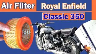 Royal Enfield Air Filter | Classic 350 Air Filter Replacement | Royal Enfield Classic 350 Air Filter