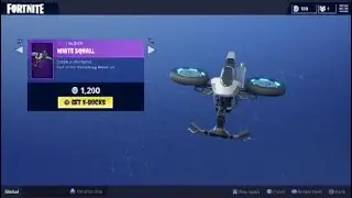 Fortnite Epic Glider - White Squall