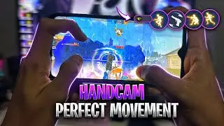 Movement Tricks + Handcam *Tutorial* 👾 Redmi note 8 Pro