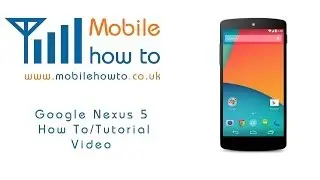 How To Connect Headphones/Audio Cable  -  Google Nexus 5