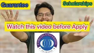 How to get scholarships in Comsat university? Complete detail |Students Must watch before apply |