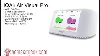 IQAir AirVisual Pro: Understanding what's in your Air.