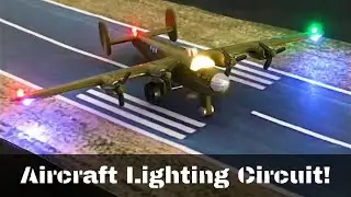 Realistic Aircraft LED Lighting Circuit for your Models!