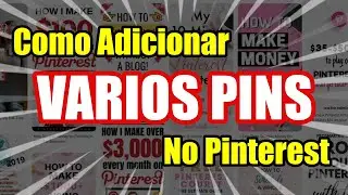 Como Adicionar Varios Pins No Pinterest - 𝐓𝐔𝐃𝐎 𝐒𝐎𝐁𝐑𝐄 𝐏𝐑𝐈𝐍𝐓𝐄𝐑𝐄𝐒𝐓 - #pinterest