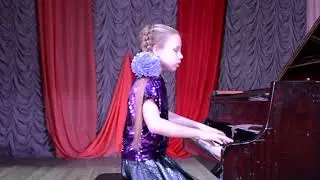 Щелокова Анна 13 лет. У. Гиллок Вальс-этюд из цикла "Золотая Вена"