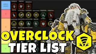 ULTIMATE DRILLER Overclock Tier List in Deep Rock Galactic!
