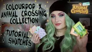 Colourpop x Animal Crossing Collection | Tutorial + Swatches