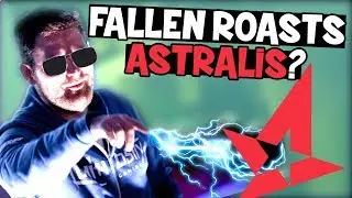 Fallen Roasts Astralis?! (CS:GO Funny Moments Eleague Major Boston 2018)