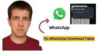 Fix WhatsApp “Download Failed” Error (2025) - Media Not Downloading?