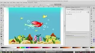 Из Inkscape в Blender. Анимируем русалку