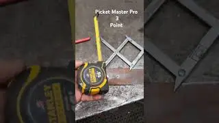 tool that makes people mad the Picket Master Pro center finder. no math just easy work. maker tool