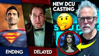 SECRET DCU Casting Revealed!! DCU News/LEAKS, The Penguin Delayed + Superman & Lois ENDING!