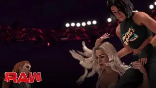 WWE 2K22 - CHARLOTTE VS BIANCA BELAIR VS BAYLEY VS BECKY LYNCH | NO.1 CONTENDERS MATCH [RAW]