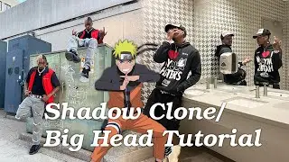 HOW TO : Shadow Clone & Big Head Edit (TUTORIAL)