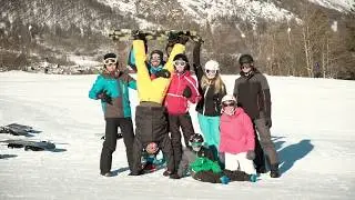 Shooting photo ESI Serre Chevalier Villeneuve
