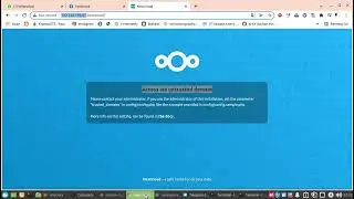 Cara Mengatasi Nextcloud Error Access via untrusted domain