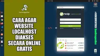CARA AGAR WEBSITE LOCALHOST BISA DIAKSES SECARA ONLINE DENGAN DOMAIN GRATIS