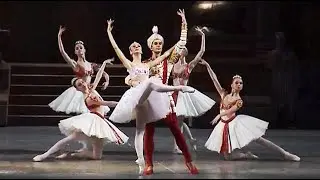 Tsiskaridze Pavlenko Osmolkina - Vikharev Bayadere Act 4 - Tereshkina as a Soloist