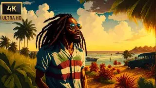 Reggae Roots & Dub | Chill Vibes | Caribbean Views in Stunning 4K