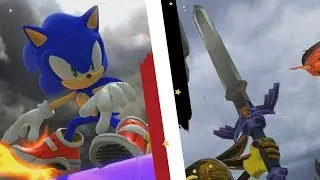 Sonic Forces: Master Sword + Sonic Adventure 2 Soap Shoes Mod Showcase!
