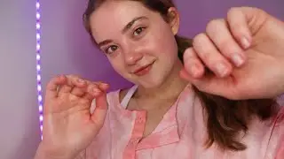 ASMR Full Body MASSAGE Roleplay! Oil Sounds, Hand Movements