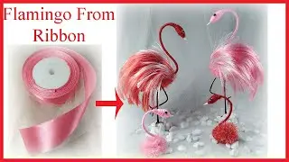 Qq. Handmade - How to make storks from ribbon