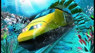 Bullet Train Simulator Underwater Game - Level 2
