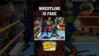 WRESTLING IS FAKE