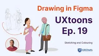 Drawing in Figma UXtoons episode 19 #uxchefs #uxtoons #ux #uxdesign #comics #figma #drawing