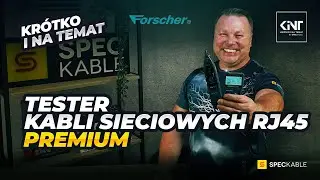KRÓTKO I NA TEMAT #24 - Tester kabli sieciowych RJ45 [Forscher FS8115]