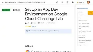 Set Up an App Dev Environment on Google Cloud Challenge Lab GSP315