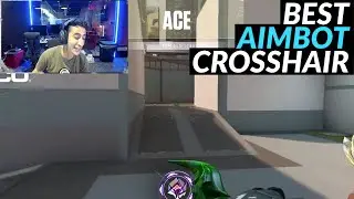 Subroza New Valorant Crosshair is Aimbot , Gets Ace Instantly
