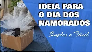 IDEIA PARA O DIA DOS NAMORADOS | CAIXA SURPRESA | Viviane Magalhães
