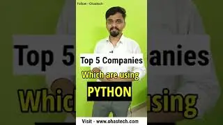 Top 5 companies which are using #python . | top websites built with Python | learn python in 2022 .