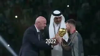 Messi Winning World Cup