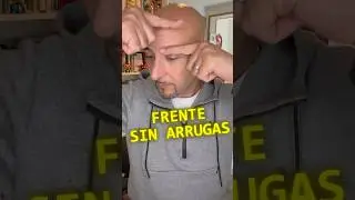 FROTA ASÍ LA FRENTE  1 MINUNO y Eliminarás las Arrugas #short