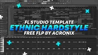 Ethnic Hardstyle / FL Studio Template by AcroniX & SANSKAR [FREE FLP]