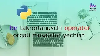 For takrorlanuvchi operator orqali masalalar yechish