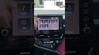 How to turn off Toyota’s infotainment screen beep #toyota #howto #easy #shorts #simple #camry