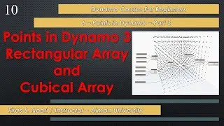 Points in Dynamo - Part 3 _ Rectangular Array and Cubical Array in Dynamo