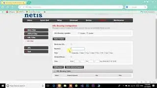 how to block any  website from router ? ||Netis|| |URL Filtering| ||2020||