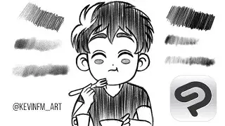PENCIL GRAPHITE style 2D animation in Clip Studio PAINT | Kevin Farias