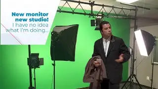 New monitor, new settings, new studio - I have no idea what I'm doing..