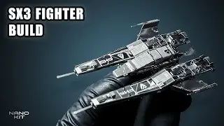 SX3 Alliance Fighter Build – 3D Metal Model Kit (4K)