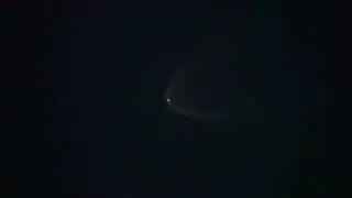 SpaceX CRS-27 resupply mission to the ISS over downtown Raleigh