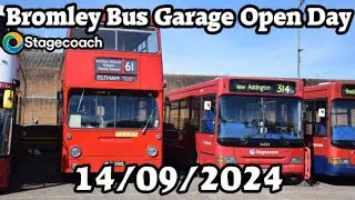 Bromley Bus Garage Open Day 2024 - Observations