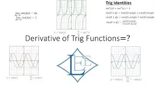 Derivative Part 3 - Derivative of Trig Functions