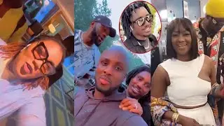 Ambiance dans les rues de Paris, Wally Seck avec Abba No Stress, Kya Aidara et Bijoux Ngoné....