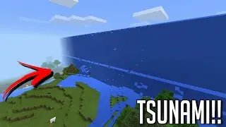 TSUNAMI NO MINECRAFT PE (SEM MODS)!!