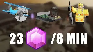 How to Easily Get 23 Gems From Hardcore TDS in 8min | Tower Defense Simulator